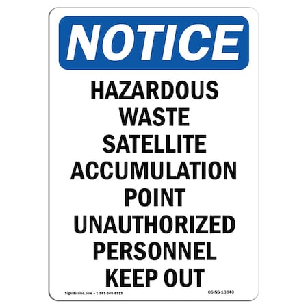 OSHA Notice, 7 Height, 10 Width, Rigid Plastic